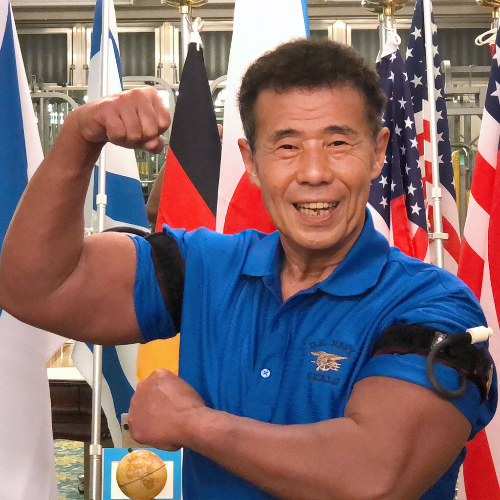Dr. Sato, the founder of KAATSU BFR and the father of blood flow restriction training.